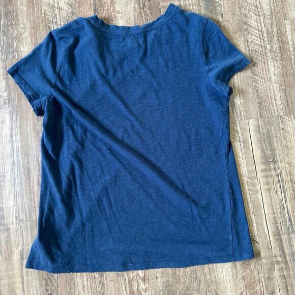 Sperry Tee-Shirt Live by the Sea, Love by the Moon Navy Tee - Size L - Picture 3 of 4